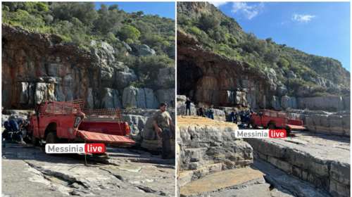 Μάνη: 95χρονος έπεσε με αγροτικό σε γκρεμό 20 μέτρων [εικόνες]