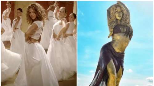 Η Σακίρα έγινε άγαλμα ύψους 6 μέτρων στη γενέτειρά της την Κολομβία [εικόνες - βίντεο]