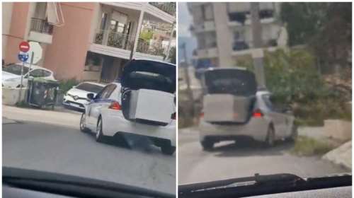 Ταυτοποιήθηκε ο αστυνομικός που μετέφερε ψυγείο με το περιπολικό - Τέθηκε σε διαθεσιμότητα