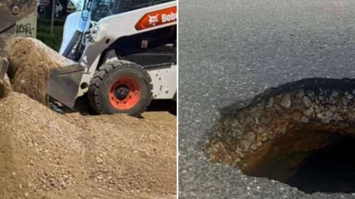 Καθίζηση στην οδό Καλλιρόης: Υπεύθυνο για την τρύπα στον δρόμο το... διαβόητο ριφιφί του 1992 στην Τράπεζα Εργασίας