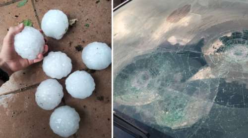 Τραγωδία στην Ισπανία: Τεράστιο χαλάζι χτύπησε μωρό στο κεφάλι και το σκότωσε [βίντεο]