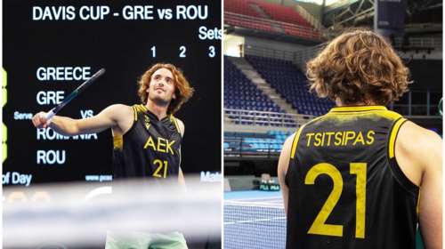 Τσιτσιπάς: Νιώθω αγάπη προς την ΑΕΚ, οι οπαδοί της είναι οι πιο παθιασμένοι [βίντεο]