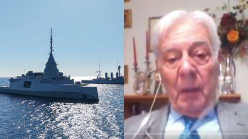 "Λύγισε" on air αντιναύαρχος ε.α. για τη φρεγάτα "Κίμων": "Εκλαιγα όταν την είδα και ακόμα κλαίω"