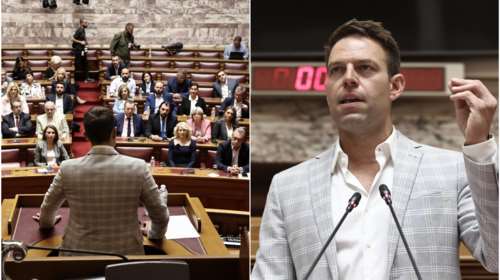 Η πρώτη ομιλία Κασσελάκη στην αμήχανη και χωρίς ενθουσιασμό Κ.Ο ΣΥΡΙΖΑ: Εμείς οι 48 απέναντι στους άριστους 158