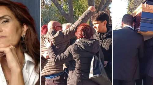 Οδύνη στην κηδεία της 50χρονης που κατασπάραξαν τα σκυλιά - Φώναξαν "αθάνατη" [εικόνες - βίντεο]