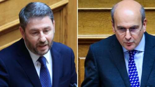 Κόντρα Ανδρουλάκη - Χατζηδάκη για ΟΠΕΚΕΠΕ: &quot;Δεσμεύομαι για εξεταστική από το 1821&quot; - &quot;Είστε οι μεγαλύτεροι χορηγοί μας&quot;
