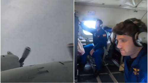 Κακοκαιρία ΗΠΑ: Ριψοκίνδυνοι επιστήμονες πετούν μέσα στον τυφώνα Μίλτον για να συλλέξουν δεδομένα [βίντεο]