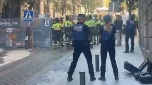 Κατέρρευσε εξαώροφο κτίριο στη Μαδρίτη: Υπάρχουν εγκλωβισμένοι και τουλάχιστον τρεις τραυματίες [βίντεο]