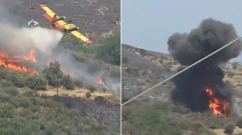 Πτώση Canadair στην Κάρυστο: Τι ζήτησαν οι γονείς των δύο πιλότων από τους δημοσιογράφους