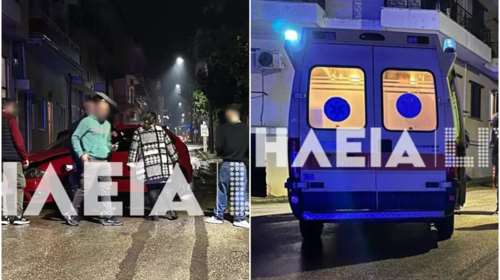 Πύργος: Τροχαίο το βράδυ της Πρωτοχρονιάς - Μια γυναίκα τραυματίστηκε [εικόνες]