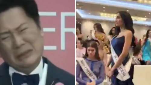 Σάλος στα Miss Universe: Συγγνώμη με λυγμούς ζήτησε ο πρόεδρος που αποκάλεσε χαζή τη Μις Μεξικό [βίντεο]