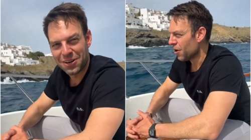 Στέφανος Κασσελάκης: Θα διανυκτερεύσει στην Αστυπάλαια - Τα μποφόρ δεν τον άφησαν να συνεχίσει για Σύμη-Χάλκη