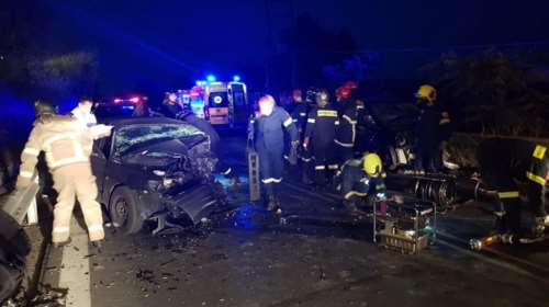 Κιλκίς: Μία νεκρή και πέντε τραυματίες σε μετωπική σύγκρουση δύο αυτοκινήτων στην εθνική Ευζώνων – Πολυκάστρου