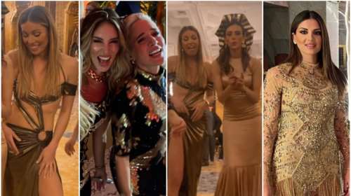 &quot;Πέρα βρέχει&quot; στο πάρτι των εφοπλιστών στο Κάιρο - Όλα όσα έγιναν στο &quot;χρυσό&quot; birthday πάρτι της Μαριέττας Χρουσαλά