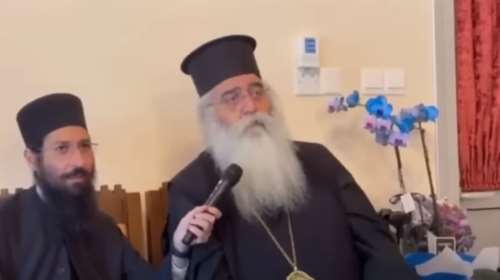 Ο Μητροπολίτης Μόρφου Νεόφυτος &quot;ξαναχτυπά&quot;: &quot;Λέγεται γάμος γιατί επιτρέπει το γ@@@@ι&quot; [Βίντεο]