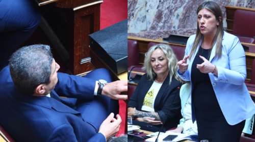 Κωνσταντοπούλου στον Αυγενάκη που φώναζε όταν ζήτησε τον λόγο: &quot;Σηκωθήκατε να μας χτυπήσετε, όπως στο αεροδρόμιο;&quot;