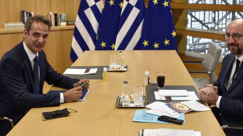 Αρχισε η συζήτηση για την Τουρκία - Μητσοτάκης: Ή θα επιλέξει τον διάλογο και τη διπλωματία ή θα υποστεί τις κυρώσεις