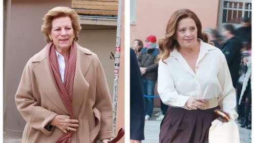 Άννα Μαρία και Αλεξία Ντε Γκρες: Η φωτογραφία από μοναστήρι στην Αίγινα