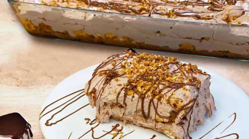 Γλυκό ψυγείου με μπισκότα - Πανεύκολη συνταγή, η καλύτερη επιλογή για τις ανοιξιάτικες ημέρες