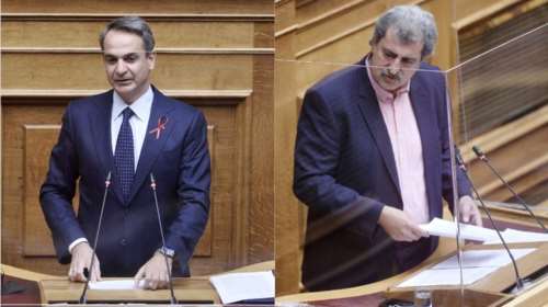 Σκληρή κόντρα Μητσοτάκη - Πολάκη: "Είσαι άσχετος" - "Με αντιεμβολιαστές δεν μιλώ, κ. Τσίπρα διώξτε τον"
