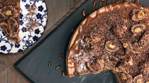 Σοκολατένιο Τσιζκέικ χωρίς ψήσιμο - Φανταστική συνταγή που γίνεται σε 5 λεπτά