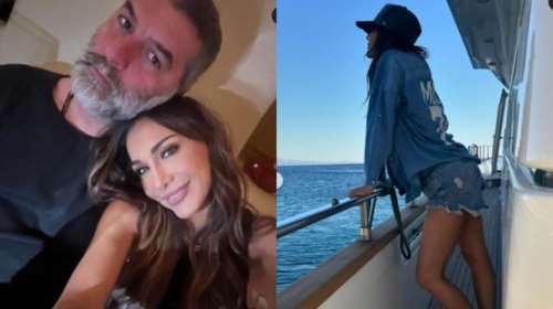 Δέσποινα Βανδή - Βασίλης Μπισμπίκης: Οι ξέγνοιαστες πασχαλινές διακοπές στη Μύκονο [Εικόνες]