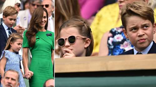 Ο πρίγκιπας Τζορτζ και η πριγκίπισσα Σάρλοτ στο royal box: Η άψογη εμφάνιση της νέας γενιάς των royals