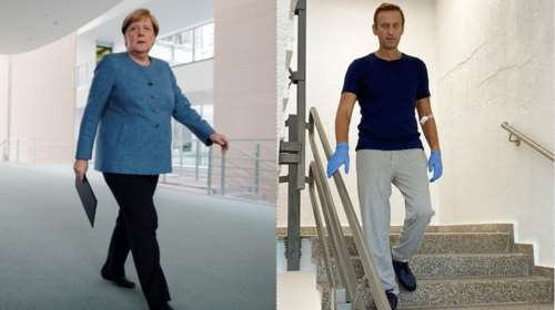 Υπόθεση Ναβάλνι: Η Μέρκελ επισκέφθηκε τον επικριτή του Κρεμλίνου στο νοσοκομείο