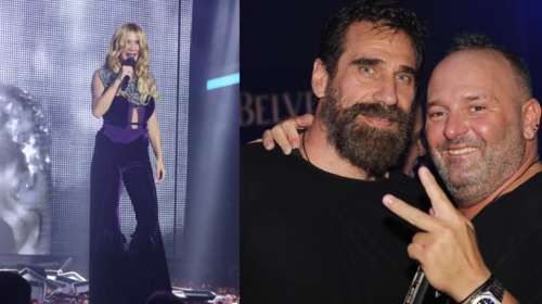 Παόλα: Στο πλευρό της ο σύντροφός της στην πρεμιέρα της στη νυχτερινή Αθήνα [εικόνες]