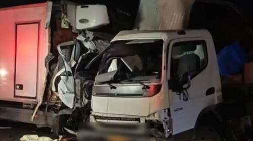 Αιγάλεω: Σύγκρουση δύο φορτηγών στη Λ. Κηφισού - Δύο τραυματίες, δυσχέρεια στην κυκλοφορία [βίντεο]