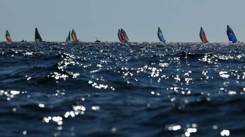 Ολυμπιακοί Αγώνες 2024: Δύο φορές διεκόπη ο αγώνας στα σκιφ ανδρών επειδή δεν φυσούσε