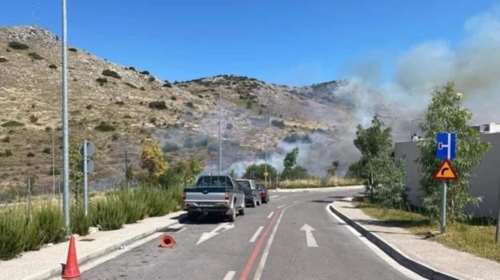 Χαλκίδα: Πυκνοί καπνοί από την πυρκαγιά - Έχει χωριστεί σε τρία μέτωπα [εικόνες]