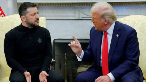 Ο Τραμπ &quot;έθαψε&quot; τον Ζελένσκι μπροστά στη Μελόνι: &quot;Δεν έκανε την καλύτερη δουλειά, δεν είμαι θαυμαστής του&quot;