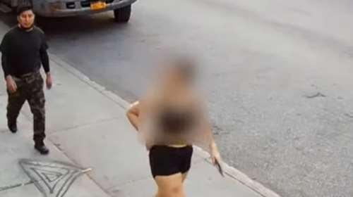 Σοκαριστικό βίντεο: Καρέ καρέ η σεξουαλική επίθεση άντρα σε 35χρονη στη μέση του δρόμου στο Μπρούκλιν [εικόνα - βίντεο]