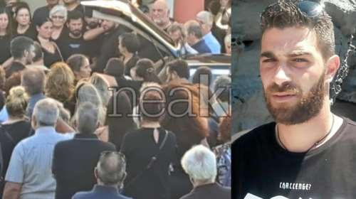 Κρήτη: Θλίψη και οδύνη στην κηδεία του 36χρονου Γιώργου - Έπεσε νεκρός από μπαλωθιές του μπατζανάκη του [εικόνες-βίντεο]