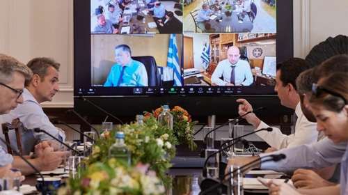 Τηλεδιάσκεψη Μητσοτάκη με το Συντονιστικό της Λάρισας - Σοκάρει ο αριθμός των 113.000 ζώων που πνίγηκαν στις λάσπες