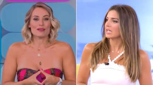 Σταματίνα Τσιμτσιλή - Ελεονώρα Μελέτη: Οι εντελώς διαφορετικές εμφανίσεις τους στην πρεμιέρα - Το λευκό και το φλοράλ