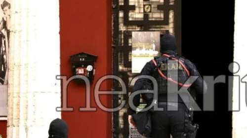 Αστυνομική έφοδος στην κατάληψη "Ευαγγελισμός" στο Ηράκλειο - 6 προσαγωγές για την επίθεση στον Βορίδη