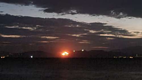 Πυρκαγιά σε δασική έκταση στο ακρωτήριο Πράσο στην Σάμο