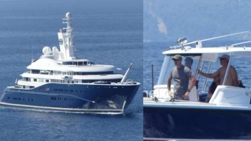 Σκιάθος: Η πολυτελής θαλαμηγός 133 μέτρων του Σεΐχη του Κατάρ και η στενή φιλία με την οικογένεια Δερβένη [εικόνες-βίντεο]