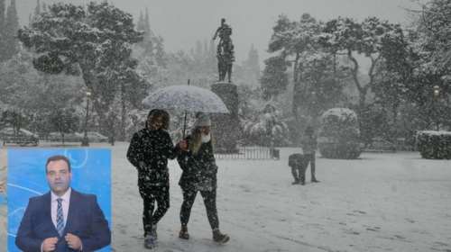 Μετά τον Μαρουσάκη και ο Αρναούτογλου: Έρχονται πυκνές χιονοπτώσεις στην Αττική από την Κυριακή - Πού θα χιονίσει