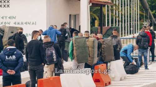 Κορονο-βόμβα στη Λαμία: Θετικοί τουλάχιστον 57 νεοσύλλεκτοι στο ΚΕΥΠ