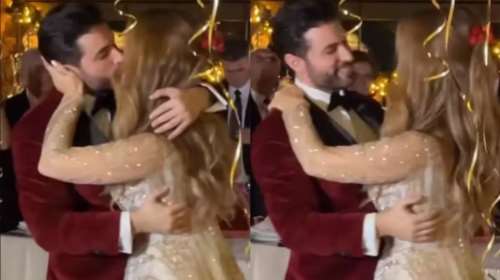 Παντρεύτηκαν Γιώτα Τσιμπρικίδου και Άγγελος Ανδριανός - Ο χορός του ζευγαριού [βίντεο]