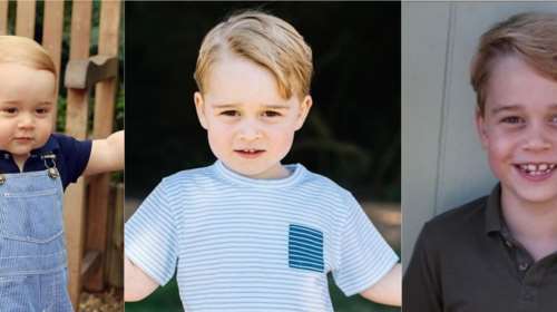 Το νέο πορτρέτο του πρίγκιπα Τζορτζ για τα γενέθλιά του: Χαμογελαστός και ίδιος ο πατέρας του [Εικόνες]