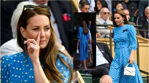 Η Κέιτ Μίντλετον &quot;αντέγραψε&quot; τη Μέγκαν Μαρκλ - Το υπέροχο πουά φόρεμα και οι slingback γόβες