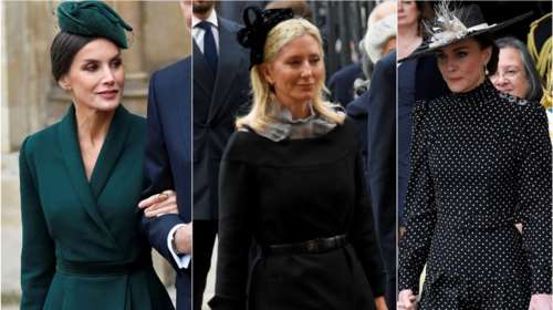 Royal κόντρες με coat dresses: H πένθιμη Κέιτ, η στιλάτη Λετίσια και η αριστοκράτισσα Μαρί Σαντάλ