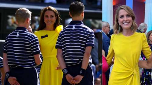 Κέιτ Μίντλετον - Τατιάνα Μπλάτνικ: Η στιλιστική &quot;κόντρα&quot; τους με αιχμή ένα κίτρινο φόρεμα