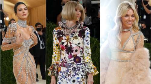 Met Gala 2021: Η Κένταλ Τζένερ με φόρεμα - κόσμημα, το θεϊκό φλοράλ της Γουίντουρ και η vintage Σιένα Μίλερ