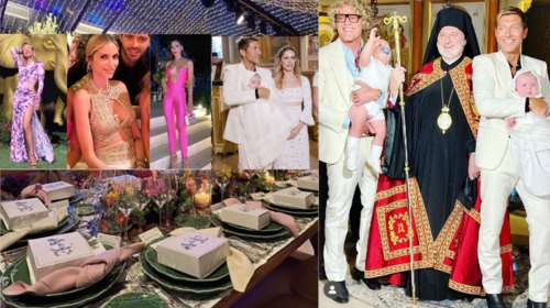 Χλιδάτη βάφτιση στη Βουλιαγμένη: Η νονά Ευγενία Νιάρχου, ο στολισμός και το jungle πάρτι σε 5άστερο ξενοδοχείο