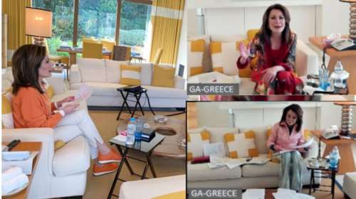 Το άλλο πρόσωπο της Γιάννας Αγγελοπούλου: Το απίθανο σπίτι της και οι κόκκινες σατέν πιτζάμες [Εικόνες]